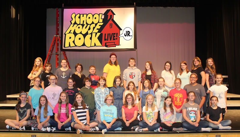 Cast of School House Rock Live